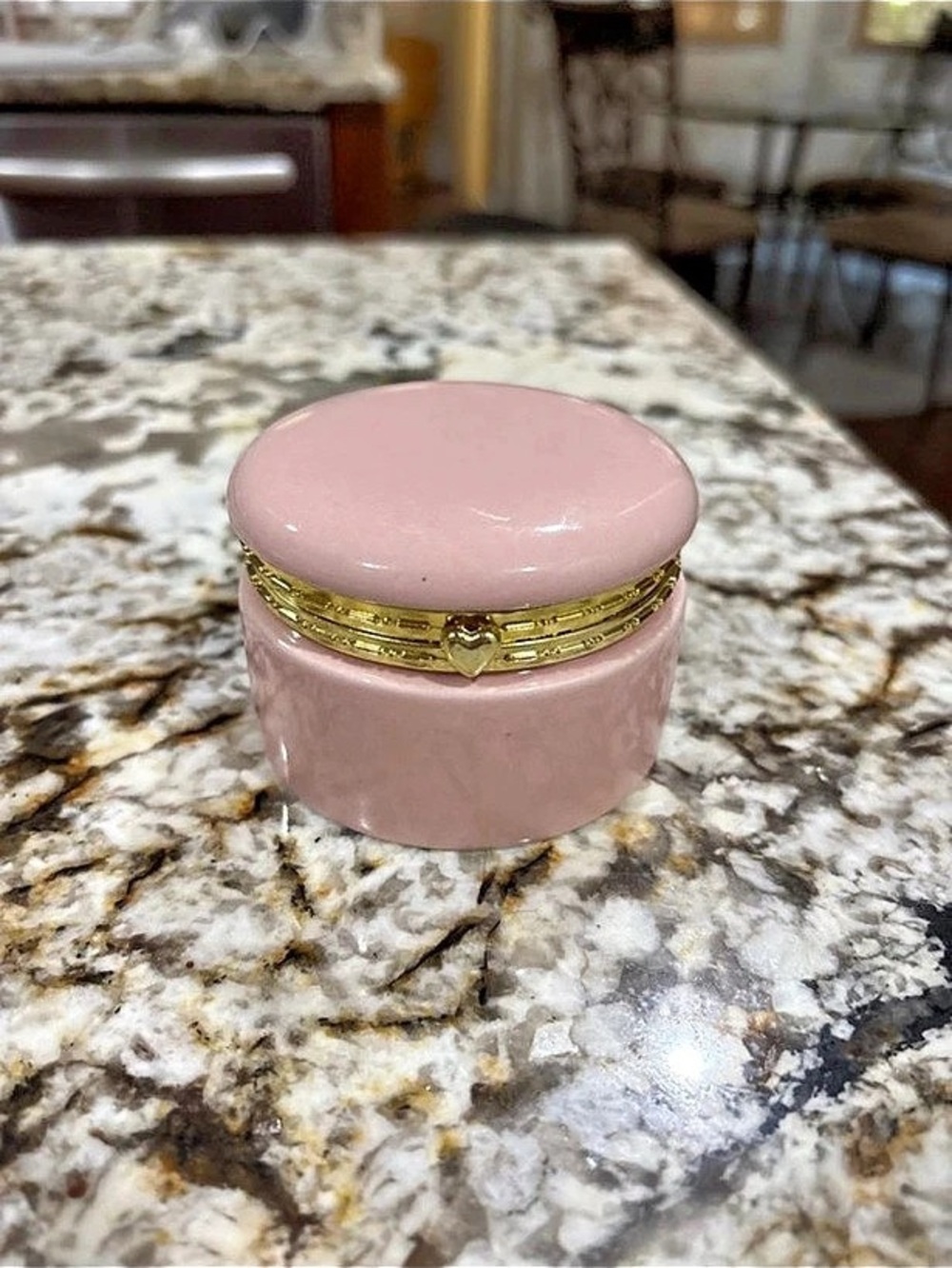Pink Decorative Trinket Box